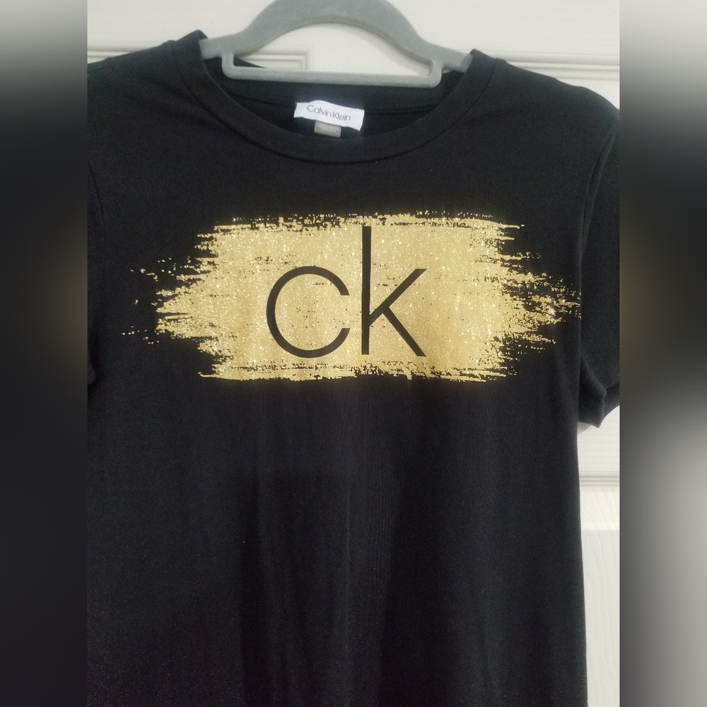 CALVIN KLEIN T SHIRT DRESS MED👗